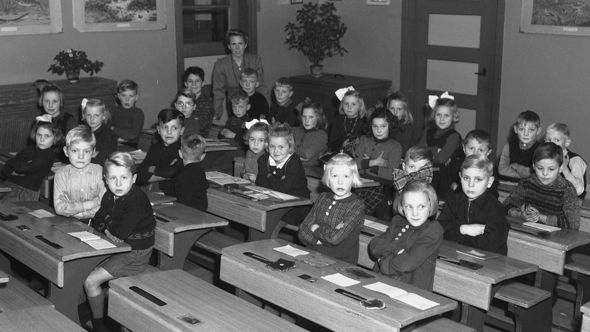 Basisschool herinneringen jaren ‘50
